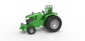 Fun short Pro Stock Pulling Tractor Version 3 Scale 1:25