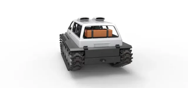 Vintage Monster tank Version 6 Scale 1:25 — Image 14 of 30