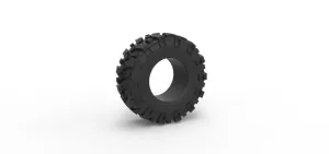Diecast offroad tire 86 Scale 1:25