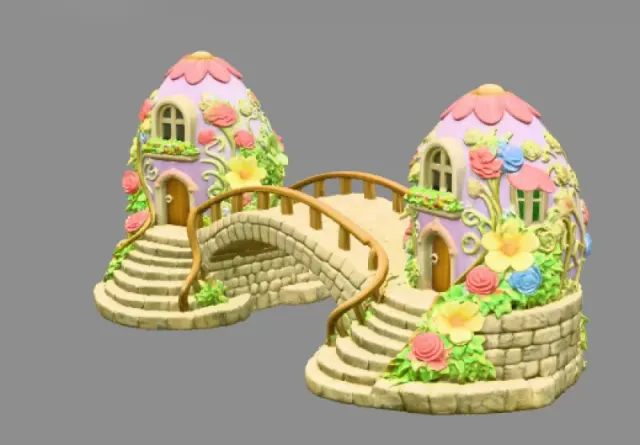 Eggbridge – Fantasy Easter Egg Bridge | 3D Printable — Фото 4 из 12