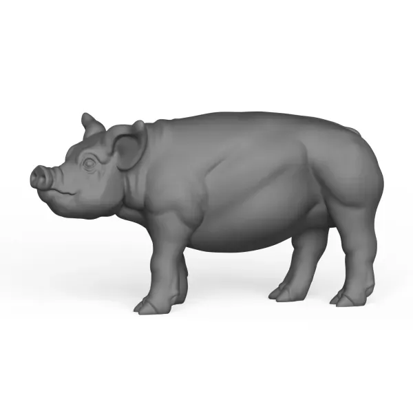 3D Printable Pig — Фото 3 из 6