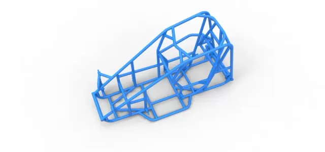 Frame of Pavement 600 Micro sprint car Scale 1:25 — Фото 3 из 17