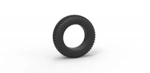 Diecast military tire 4 Scale 1 to 10