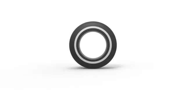 Diecast lowrider tire 3 Scale 1 to 25 — Image 5 of 15