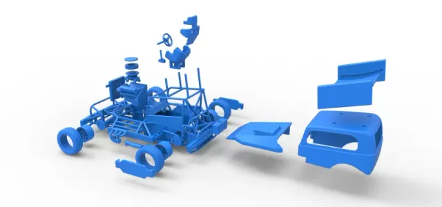 New Zealand Superstock car Scale 1:25 — Фото 30 из 30