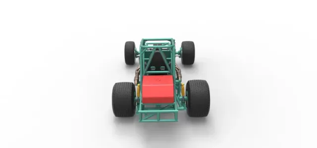 Vintage Northeast Dirt Modified stock car Base Scale 1:25 — Image 17 of 31