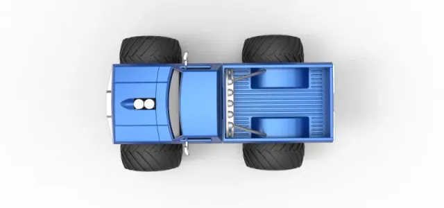 Diecast vintage Monster Truck Scale 1:25 — Фото 11 из 25