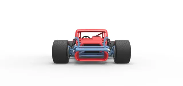 Vintage Asphalt Modified stock car V9 Scale 1:25 — Фото 7 из 29