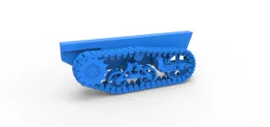 Track for Fun Short Monster tank Scale 1:25
