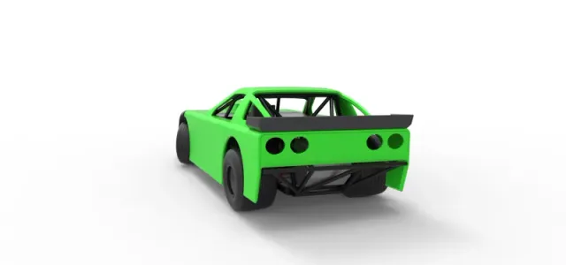 New Zealand Super Saloon race car while turning Scale 1:25 — Фото 14 из 31