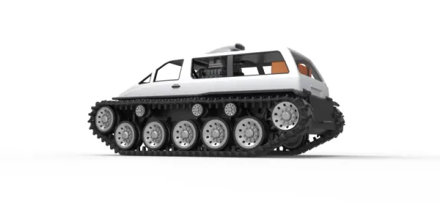Vintage Monster tank Version 6 Scale 1:25 — Image 13 of 30