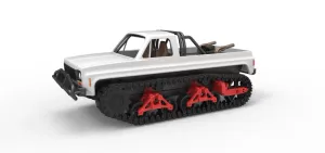Vintage Monster tank Scale 1:25