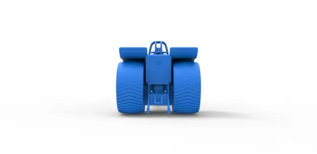 Diecast Pulling tractor with single V8 engine Scale 1 to 25 — Фото 22 из 29