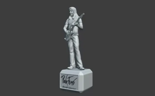 DAVID GILMOUR PINK FLOYD - 3D PRINTING — Фото 2 из 10