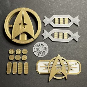 Star Trek "The Wrath of Khan" Uniform Security Device