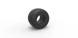 Diecast Monster Jam tire 5 Scale 1:25