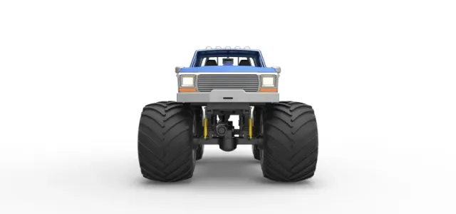 Diecast vintage Monster Truck Scale 1:25 — Фото 7 из 25