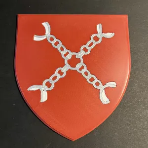 Game of Thrones Sigil of House Umber Coaster