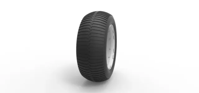Diecast Wheel from vintage monster truck 1:25 — Фото 3 из 12