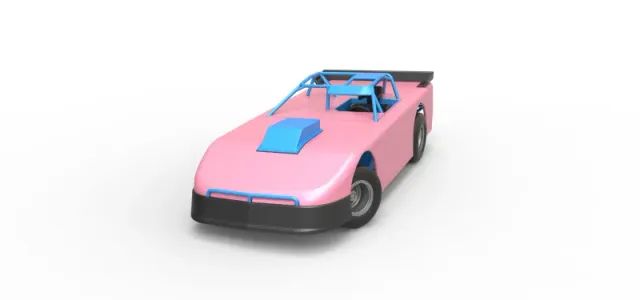 New Zealand Super Saloon race car while turning V2 Scale 1:25 — Фото 5 из 31