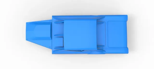 Shell of Vintage Asphalt Modified stock car V11 Scale 1:25 — Image 9 of 25