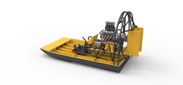 Drag racing Airboat Scale 1:25 — Image 12 of 31