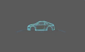 Audi - TT 2015 Wall Art