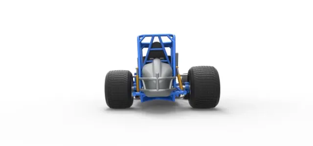 Vintage Sprint car Scale 1:25 — Фото 16 из 30