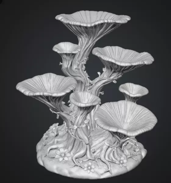 Enchanted Floral Tree Organizer STL File for 3D Print — Фото 13 из 16
