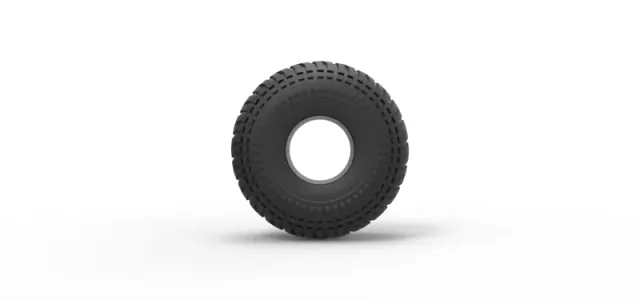 Diecast low pressure tire 10 Scale 1:25 — Фото 5 из 8
