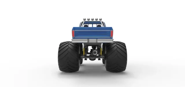 Diecast vintage Monster Truck Scale 1:25 — Фото 16 из 25