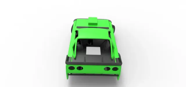 New Zealand Super Saloon race car while turning Scale 1:25 — Фото 17 из 31