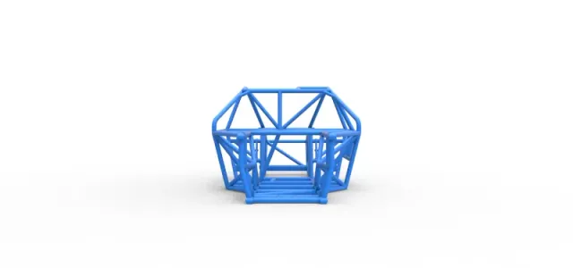 Frame of New Zealand Super Saloon race car Scale 1:25 — Image 4 of 17