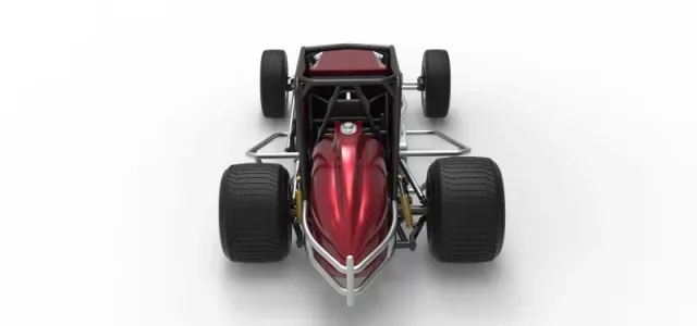 Vintage Dirt Silver Crown Car Scale 1:25 — Image 17 of 30