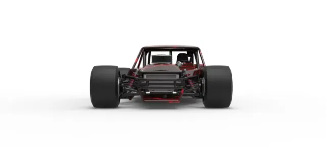 Vintage Asphalt Modified stock car V13 Scale 1:25 — Фото 7 из 30