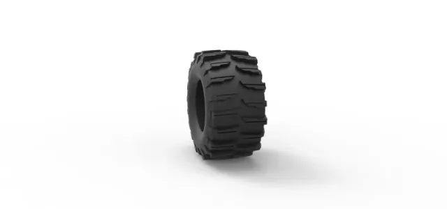 Diecast dirt dragster rear tire 10 Scale 1:25 — Image 8 of 9