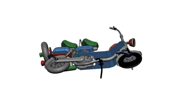 Lambretta motorcycle from the 1960s model — Фото 5 из 11