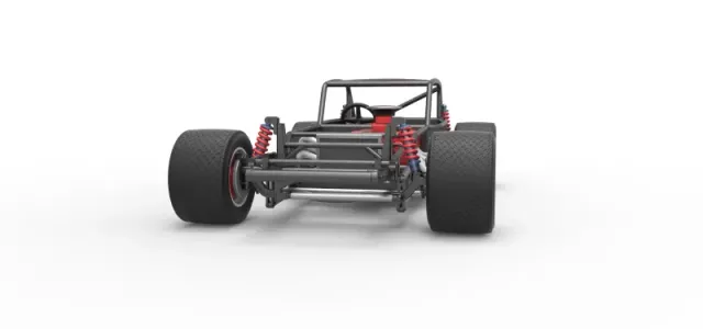 Vintage Asphalt Modified stock car Base V5 Scale 1:25 — Фото 6 из 27