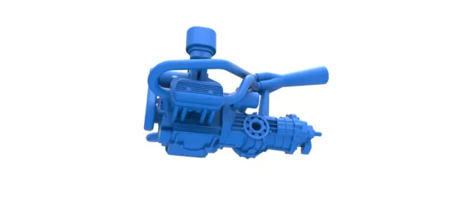 Diecast engine for Sand Rail buggy Scale 1:25 — Image 3 of 17