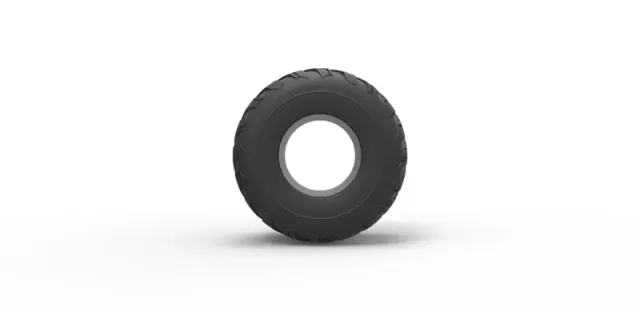 Diecast Monster Jam tire 12 Scale 1:25 — Фото 5 из 9
