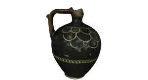 Model of traditional Bulgarian ceramic pot