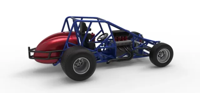 Dirt Silver Crown Car Base Scale 1:25 — Фото 20 из 30