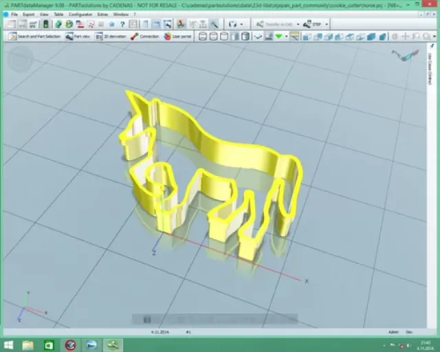 Cookie cutter - Horse — Фото 2 из 2