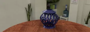 "Elegance Illuminated: 3D Stylish Lampshade Design"