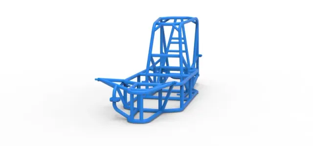 Frame of Silver Crown Car Version 2 Scale 1:25 — Фото 4 из 18