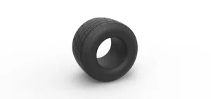 Diecast Dirt Sprint racing tire 24 Scale 1:25