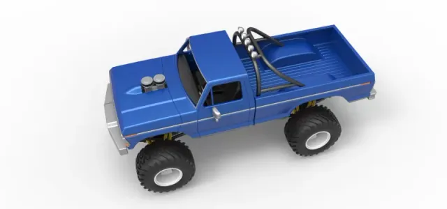 Diecast vintage Monster Truck Scale 1:25 — Фото 2 из 31