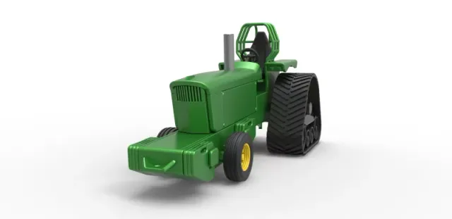 Pro Stock Pulling Tractor Version 3 Scale 1:25 — Фото 3 из 31