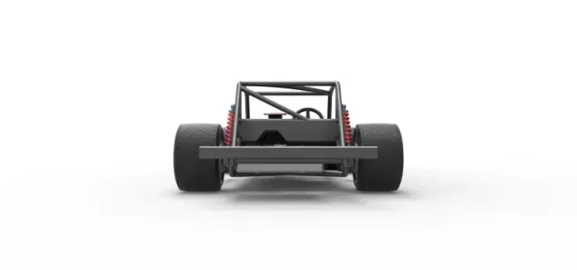Vintage Asphalt Modified stock car Base V5 Scale 1:25 — Фото 16 из 27