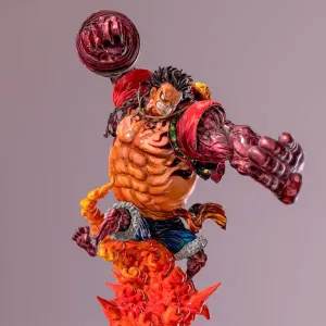 Print-Ready Luffy Gear 4 Action Figure
